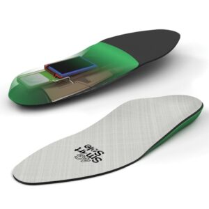 GPS ticker in insoles of shoes for seniors