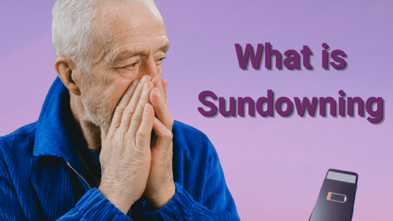 What is sundowning?