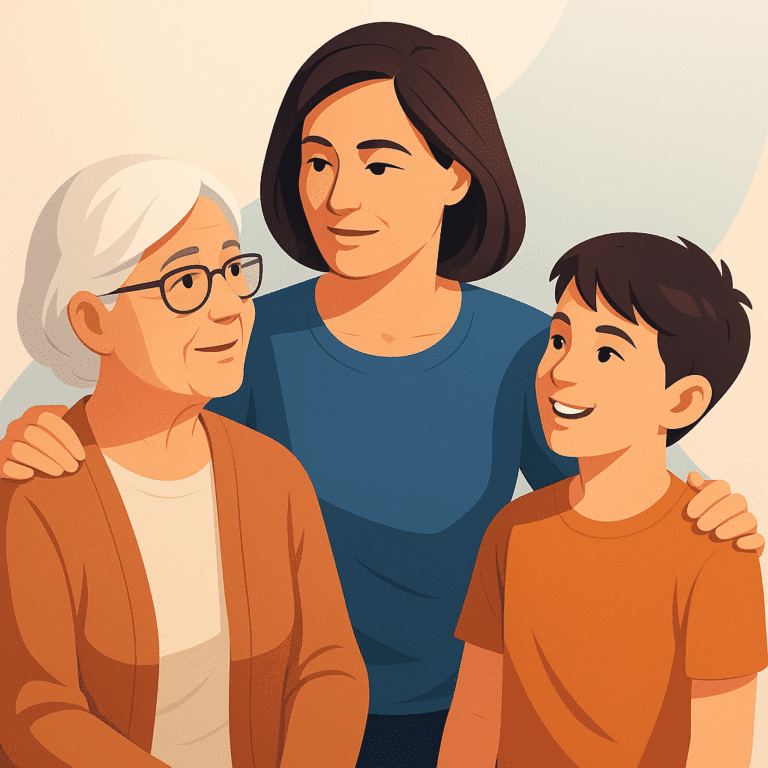 Sandwich generation caregiverIng