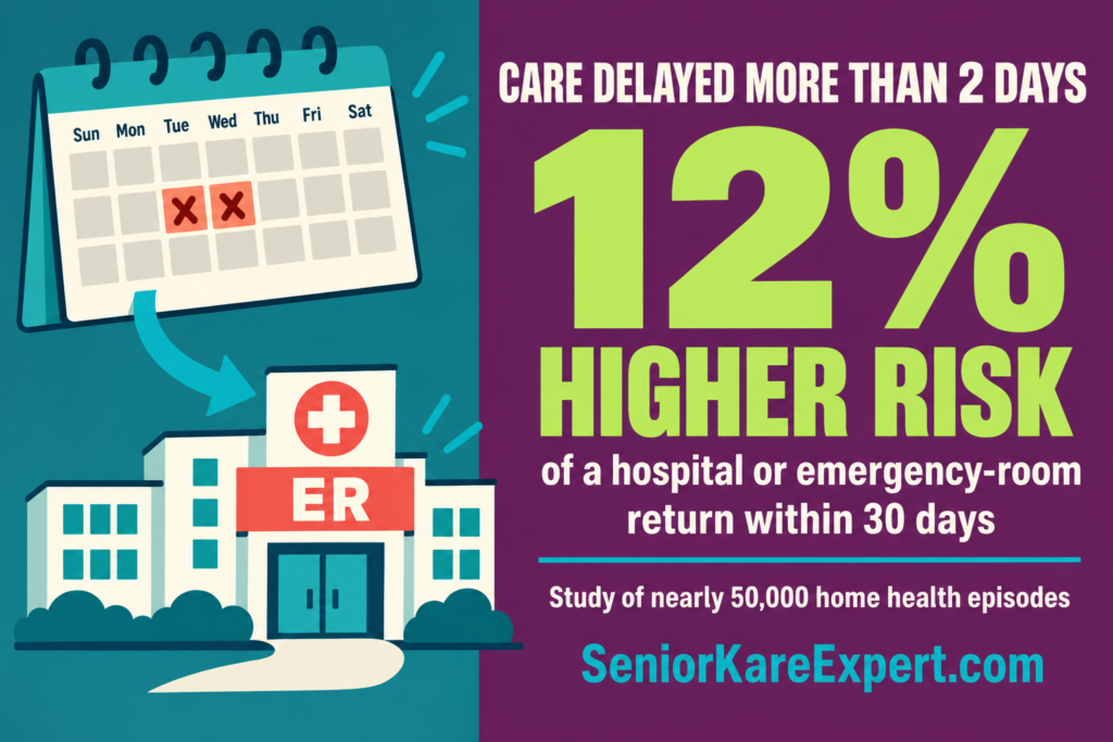 the risk of delayed care on aging parents