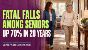 Fatal Falls Among Seniors up 70 percent in 20 years